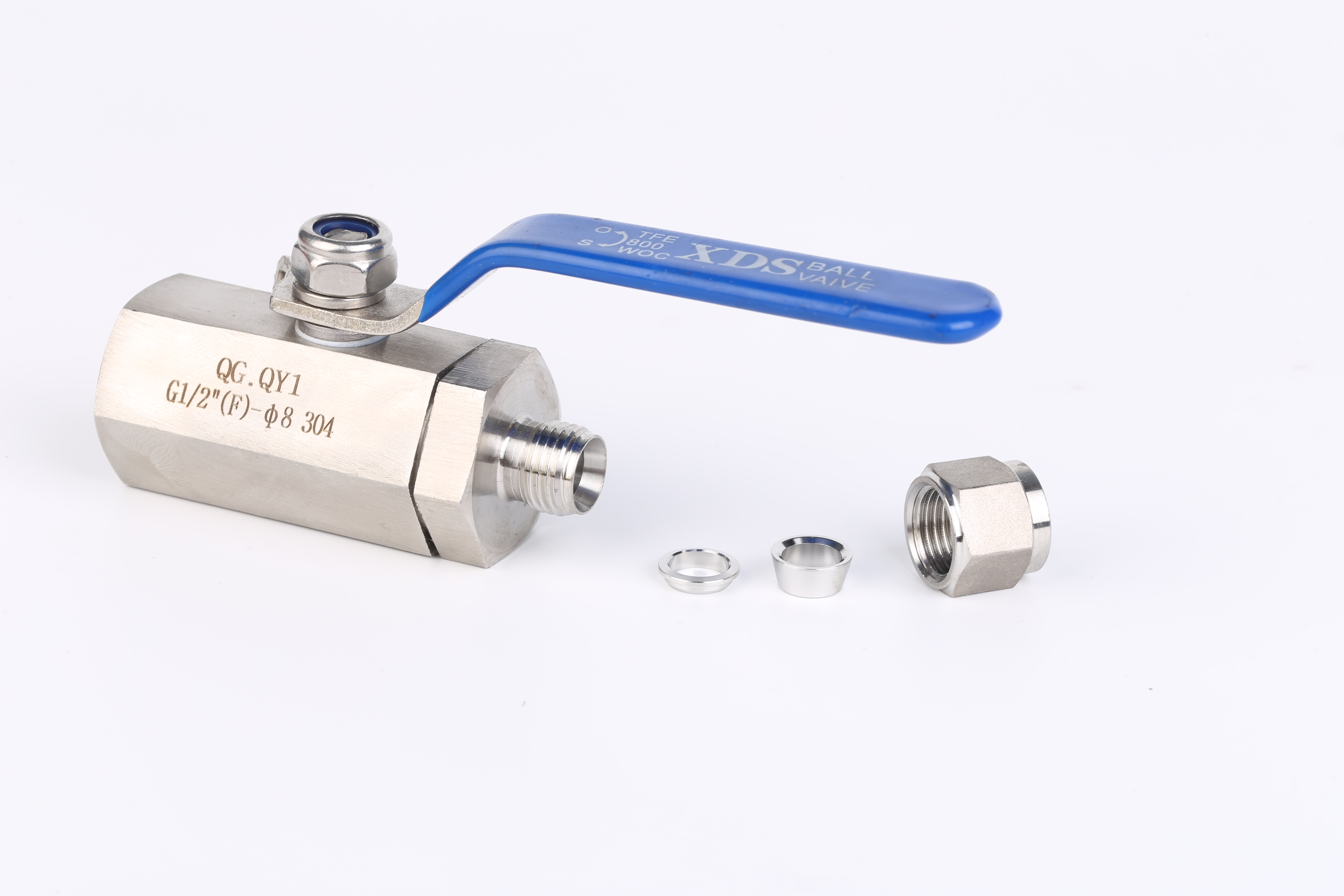 內(nèi)絲卡套六角球閥